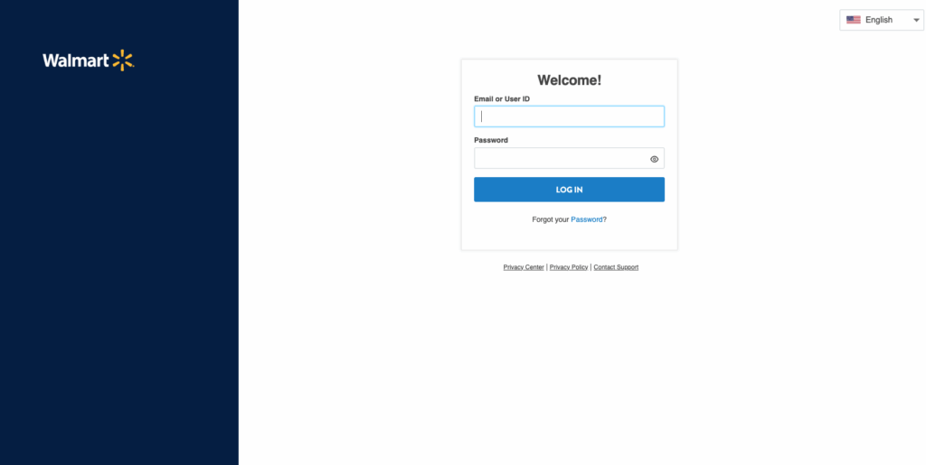 how to login wlamart seller center login