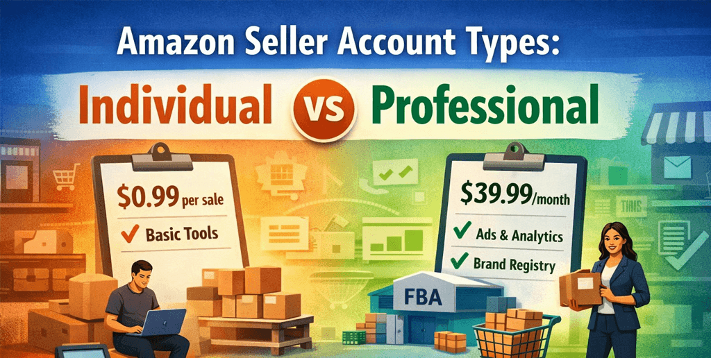 Amazon Seller Account Types: Individual vs Professional