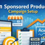 Amazon Sponsored Products campaign setup
