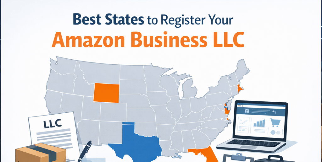 Best states to register your Amazon business LLC