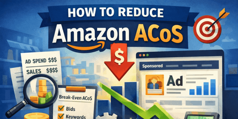 How to reduce Amazon ACoS (Advertising Cost of Sale)
