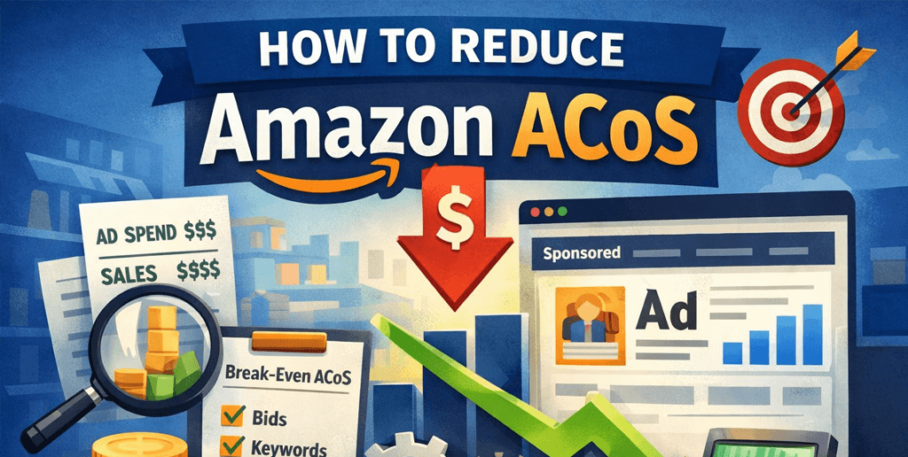 How to reduce Amazon ACoS (Advertising Cost of Sale)