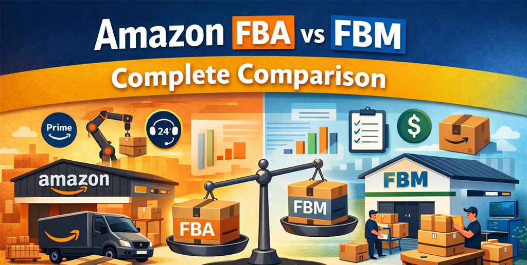 Amazon FBA vs FBM: Complete Comparison for Sellers in 2026