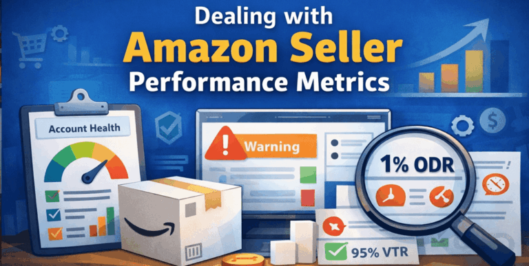 Dealing with Amazon seller performance metrics