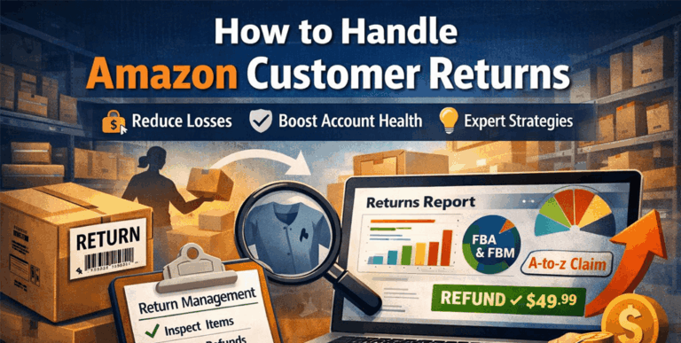 How to handle Amazon customer returns