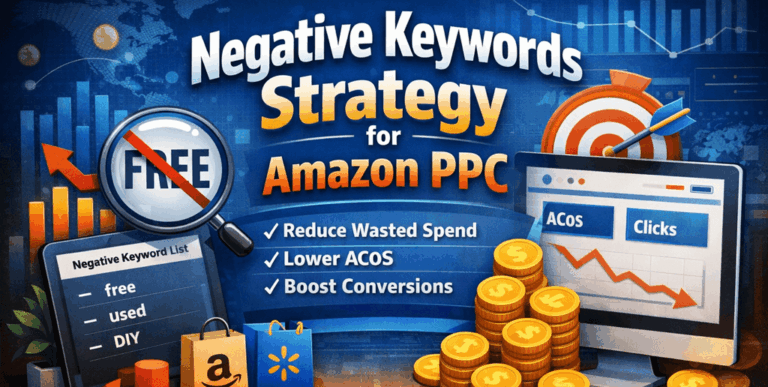 Negative keywords strategy for Amazon PPC