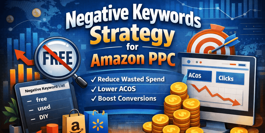 Negative keywords strategy for Amazon PPC