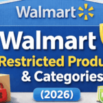 Walmart restricted products and categories