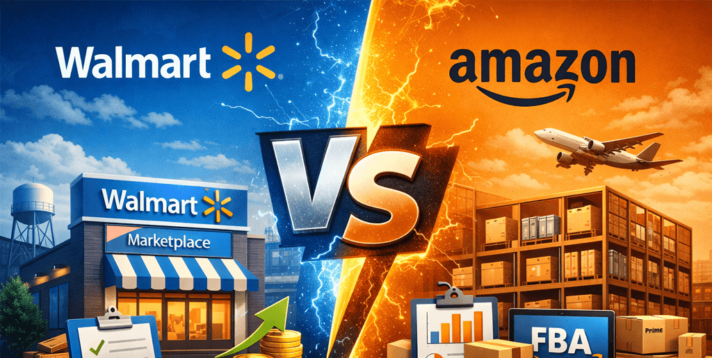 Walmart vs Amazon: Where should you sell?