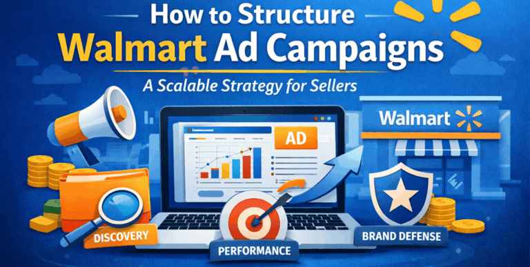 How to structure Walmart ad campaigns