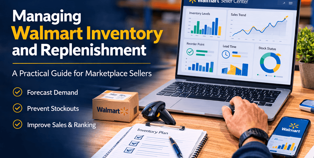 Managing Walmart inventory and replenishment