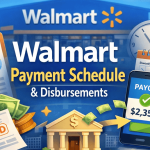 Walmart payment schedule and disbursements