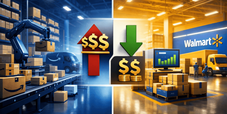 Walmart vs Amazon FBA cost comparison
